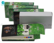 บุหรี่กล่องกระดาษแข็งสีเขียวและกล่องกระดาษด้านนอกของ Shisha