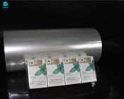 ฟิล์มบรรจุภัณฑ์พีวีซีรับรอง ISO 25 ไมครอนสำหรับห่อกล่องบุหรี่ขนาดคิงไซส์เปล่าเป็นกล่องด้านนอก