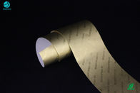โลโก้ลายนูนชื่อ บริษัท ทองถูบุหรี่อลูมิเนียมฟอยล์กระดาษ Metalizing ลามิเนตยาว 1500m