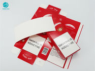 การออกแบบที่กำหนดเองพิมพ์กล่องกระดาษแข็งแพ็คเก็ตสี่เหลี่ยมผืนผ้าสำหรับบรรจุภัณฑ์บุหรี่