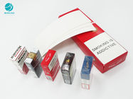 โลโก้ที่มีลายนูนกล่องบรรจุกระดาษแข็งทนทานแบบกำหนดเองสำหรับยาสูบบุหรี่
