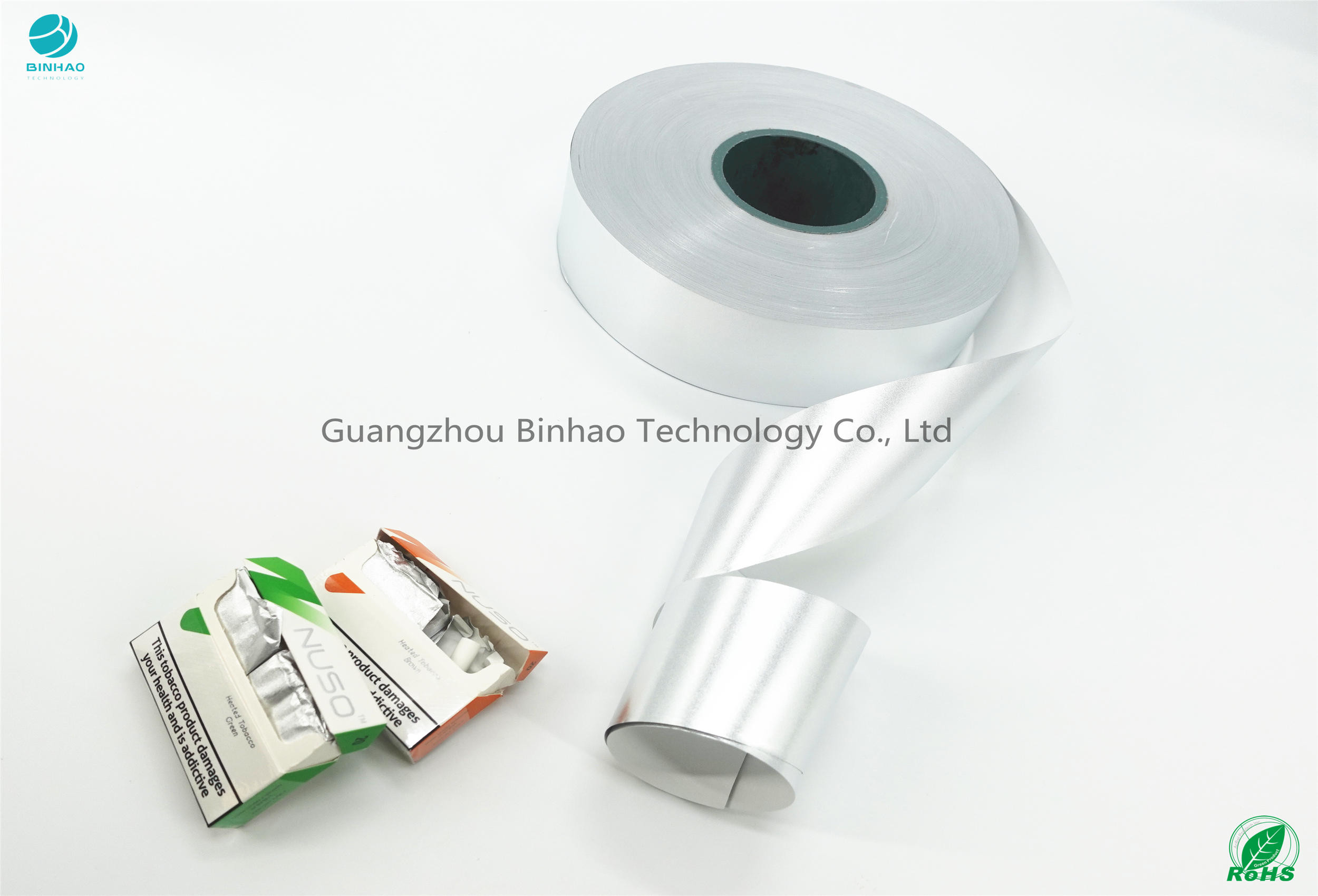 กระดาษอลูมิเนียมฟอยล์ Coli ID 76mm HNB E-Cigarette Package Product