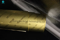 กระดาษลายนูนอลูมิเนียมฟอยล์ห่อด้วยสีเงินสีทองในมาตรฐาน 1500m หนึ่งกระสวย