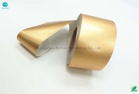 Bobbin Shape Gold 99.45 58gsm Tobacco King Size กระดาษอลูมิเนียมฟอยล์
