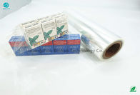 ฟิล์มบรรจุภัณฑ์ PVC ใสความร้อน 76 มม. 55% สำหรับบรรจุภัณฑ์กล่องยาสูบ