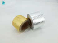 กระดาษอลูมิเนียมฟอยล์โลโก้นูนเป็นมิตรกับสิ่งแวดล้อมสำหรับบรรจุภัณฑ์ภายในบุหรี่