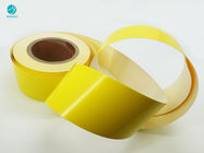 กระดาษแข็งเคลือบด้านในสีเหลืองสดใส 95 มม. สำหรับบรรจุบุหรี่