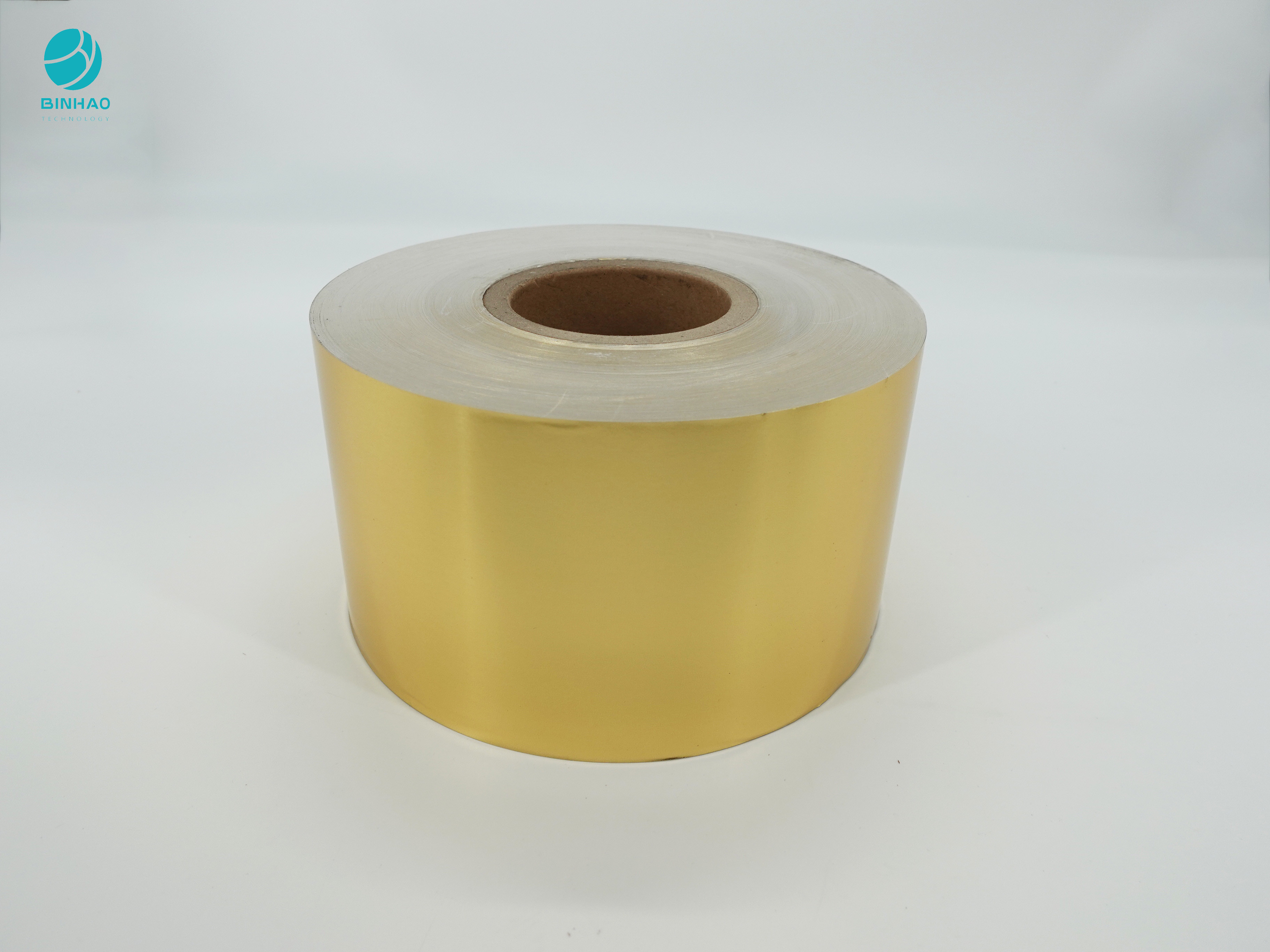 กระดาษฟอยล์อลูมิเนียมคอมโพสิตสีทอง 8011 สำหรับบรรจุภัณฑ์ภายในบุหรี่