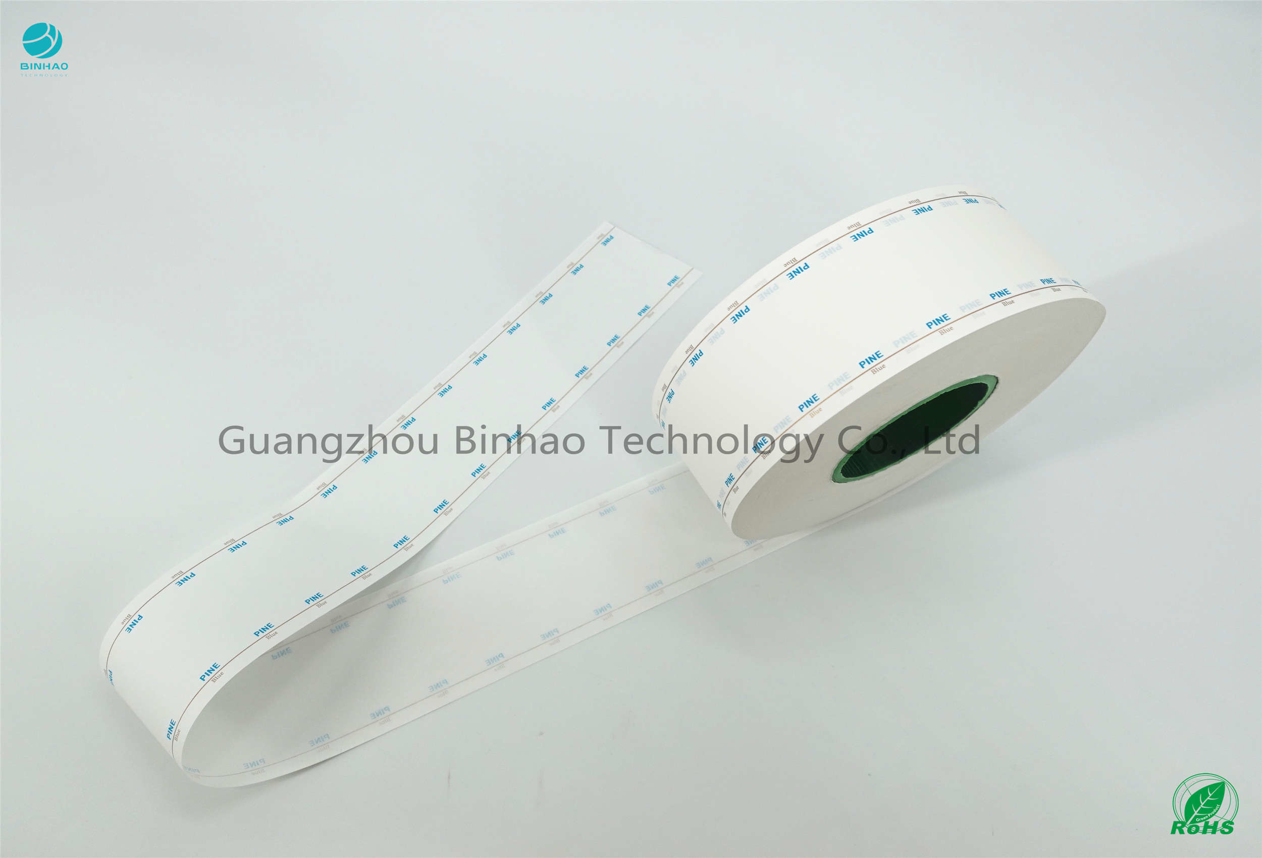 กระดาษกรองยาสูบพิมพ์สีน้ำหนัก 34gsm - 40gsm Wrap Filter Rod