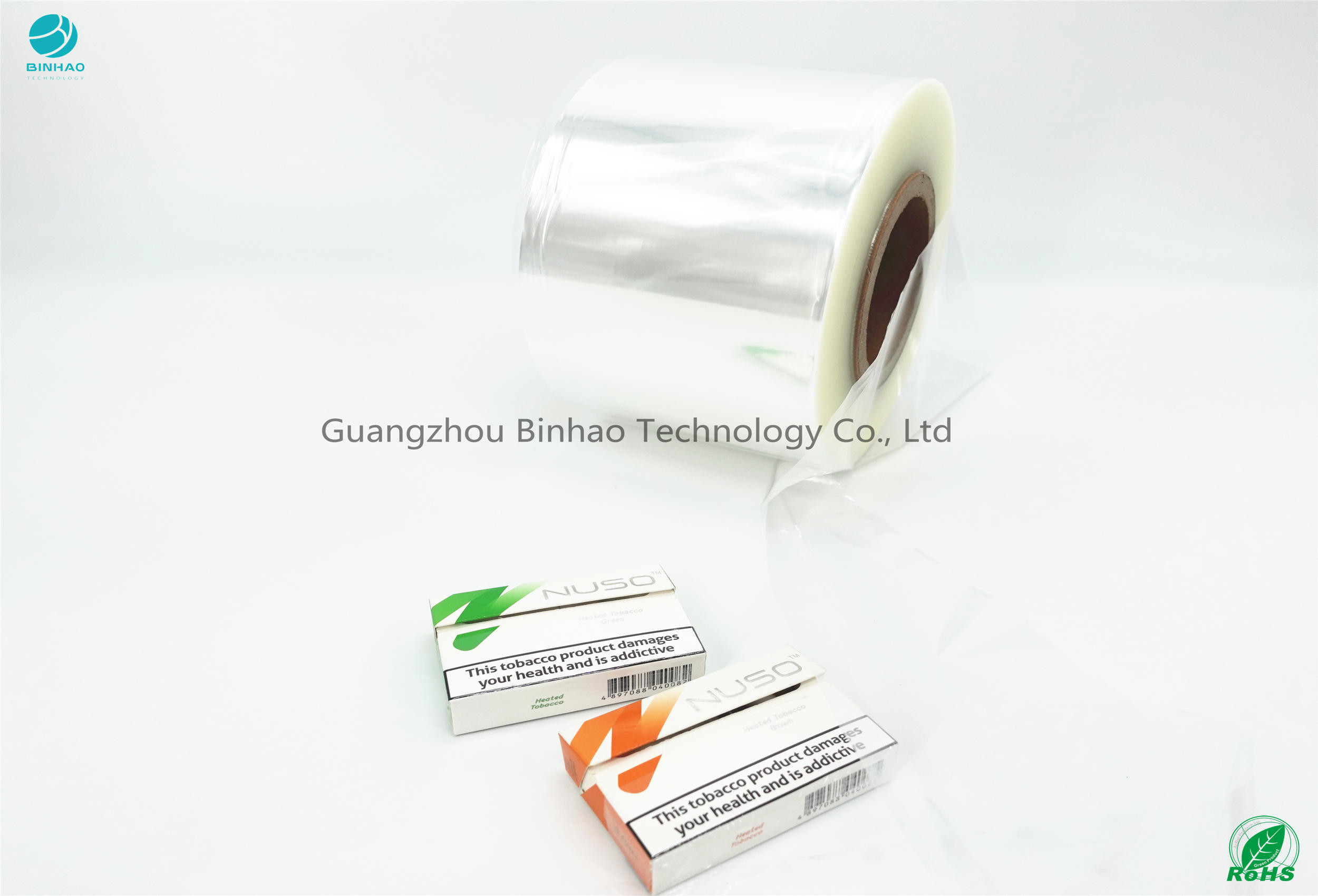 HNB E-Cigareatte วัสดุบรรจุภัณฑ์กล่องกระดาษแก้วห่อความกว้าง 50